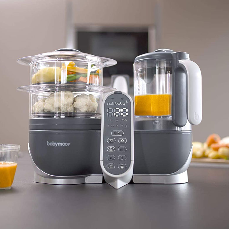 Philips Avent Robot cuiseur-mixeur 4-en-1 pour bébé Gris/Blanc